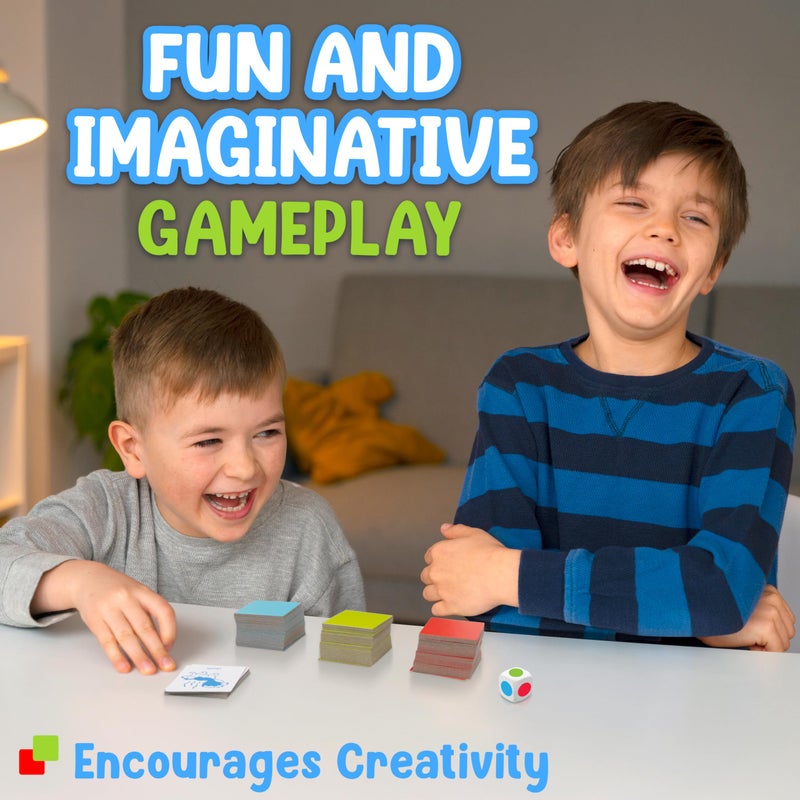 Briarpatch, Kids on Stage Charades for Kids Travel Card Game, Early Preschool Learning for Toddlers, Kindergarten and 1st Grade - Image 4